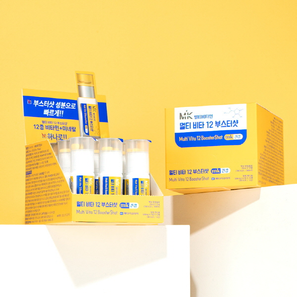 MK 멀티 비타12 부스터샷 (25ml*12병, 500mg*2정*12병)