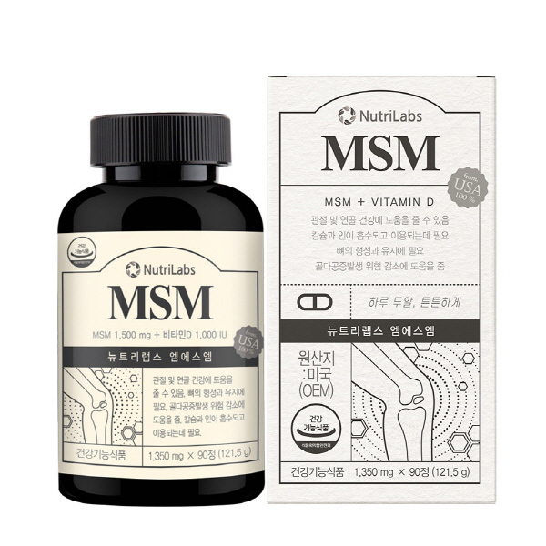 뉴트리랩스 MSM (1,350mg*90정)