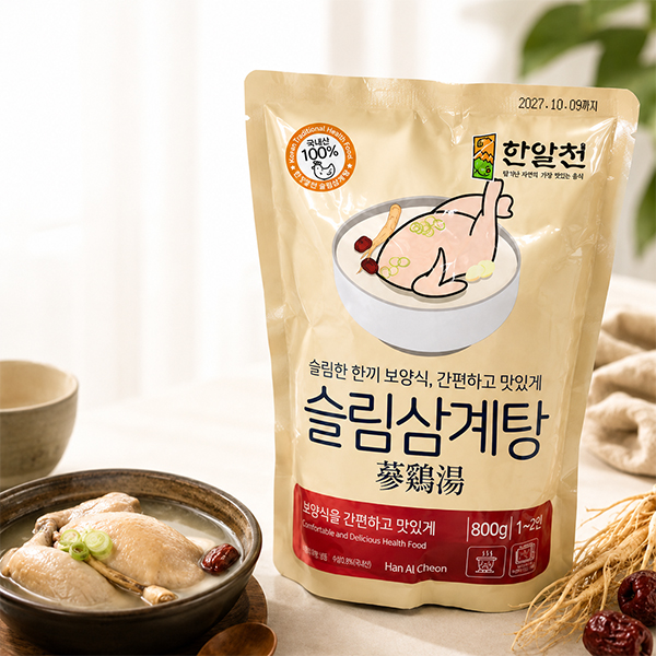 굿푸드 슬림삼계탕 (800g)