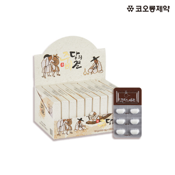 [코오롱제약] 주당의비결 (650mg*6정*10개입)