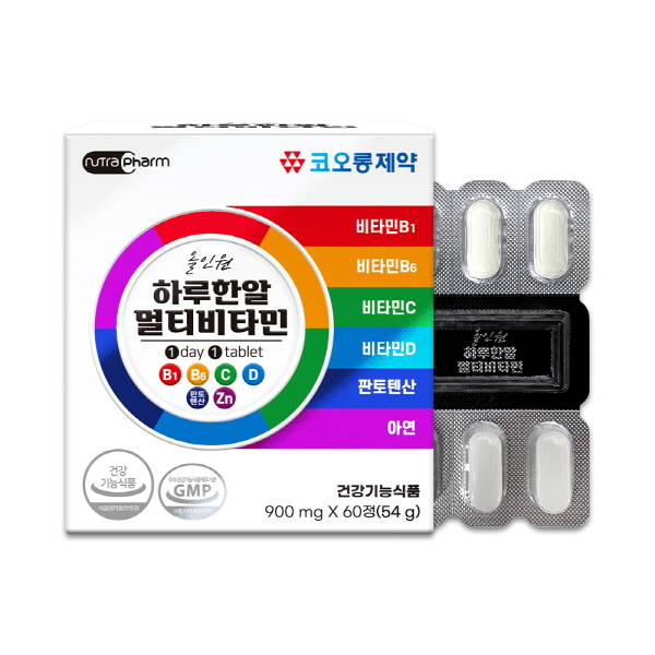 [코오롱제약] 올인원 하루한알 멀티비타민 (900mg*60정)