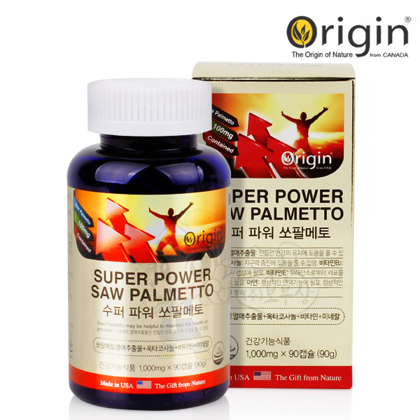 오리진 수퍼 파워 쏘팔메토 (1,000mg*90캡슐)