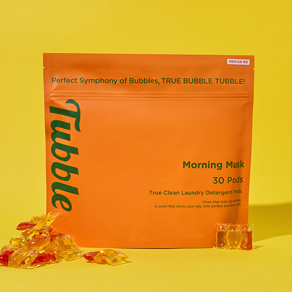 [Tubble] 트루클린 3in1 캡슐 세탁세제 30P (모닝머스크)